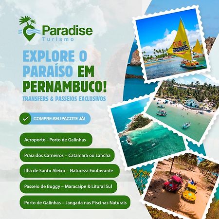 Flat Praia Dos Carneiros Eco Resort 26 Tamandare Exterior photo